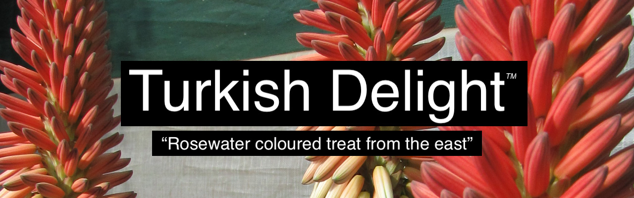 Turkish Delight – Rosewater coloured treat from the east Turkish Delight - Rosewater coloured treat from the east